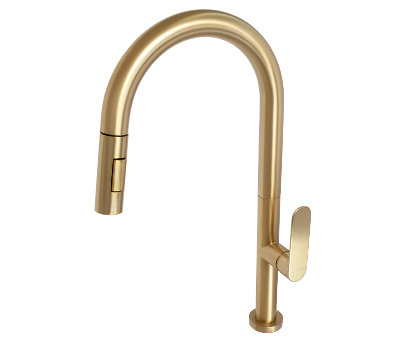 Spray Sink Mixer Tap | Satin Brass