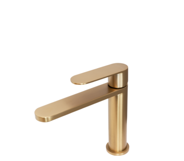 Std Basin Mixer Tap | Satin Brass