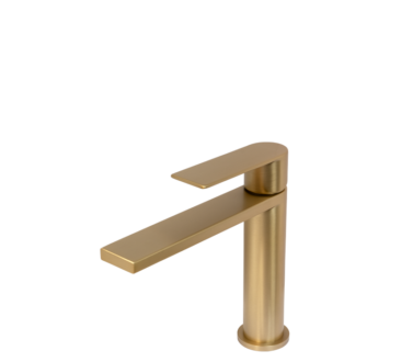 Std Basin Mixer Tap | Silk Brass