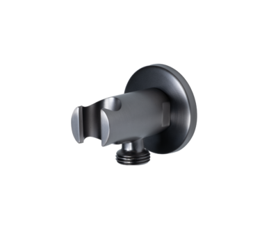 Round Outlet Gunmetal | Showers Miscellaneous