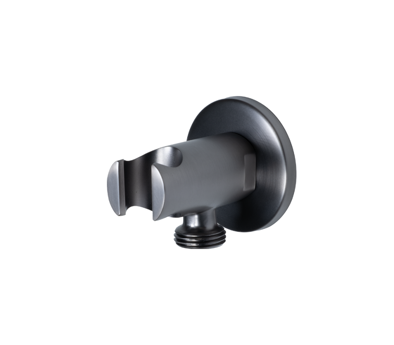 Round Outlet Gunmetal | Showers Miscellaneous