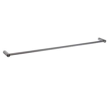 Single Towel Rail Brushed Stainless Steel - 800mm | Sage Accessories