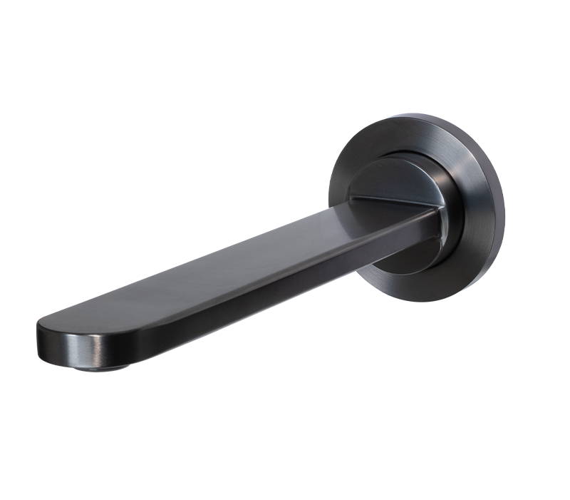 200mm Round Wall Spout Gunmetal | Spares Spouts