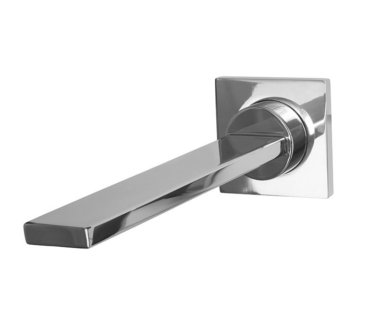 200mm Square Wall Spout Chrome | Spares Spouts