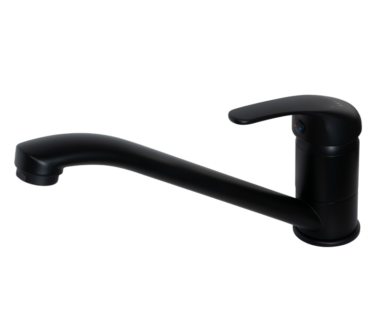 Single Hole Sink Mixer Tap | Mixed Solid Black