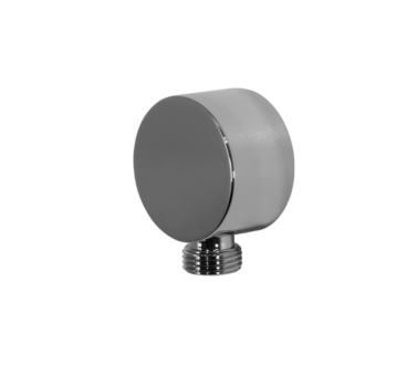 Round Wall Outlet Chrome | Showers Miscellaneous
