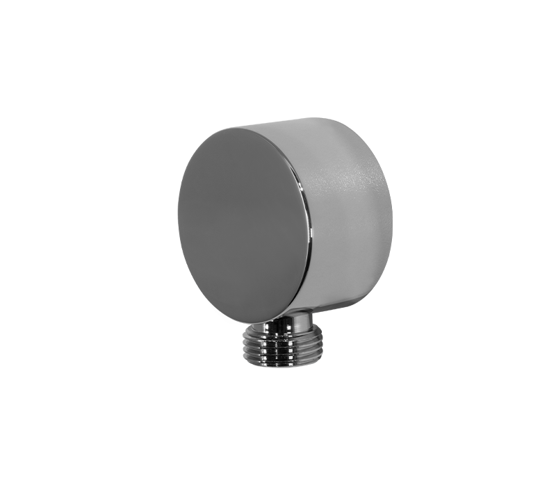 Round Wall Outlet Chrome | Showers Miscellaneous