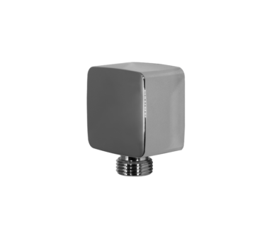 Square Wall Outlet Chrome | Showers Miscellaneous