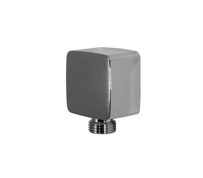 Square Wall Outlet Chrome | Showers Miscellaneous