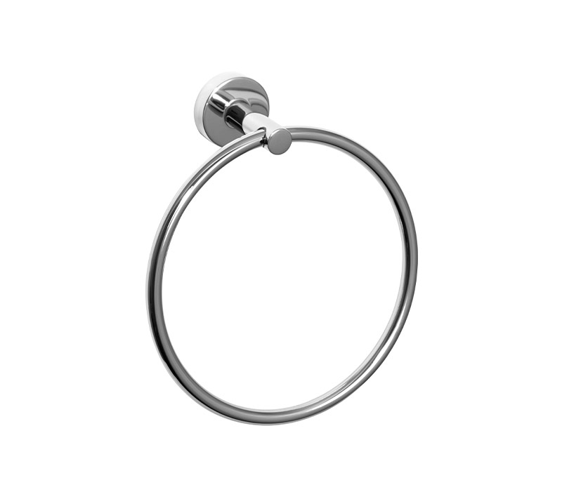 Towel Ring Chrome | Ginger Accessories