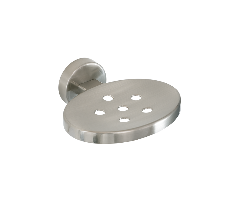 Soap Basket Brushed Stainless Steel | Ginger Accessories