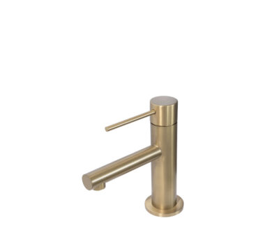80mm Basin Mixer Tap | Lace Brass