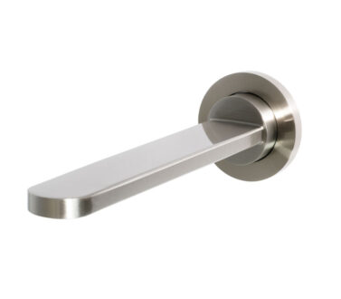 200mm Round Wall Spout Brushed Stainless Steel | Spares Spouts