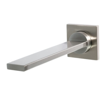 200mm Square Wall Spout Brushed Stainless Steel | Spares Spouts
