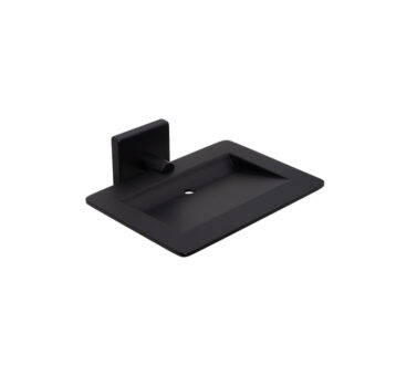 Square Soap Basket Black | Mint Accessories