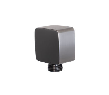 Square Wall Outlet Gunmetal | Showers Miscellaneous
