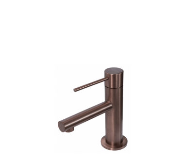 80mm Basin Mixer Tap | Lace Brushed Bronze