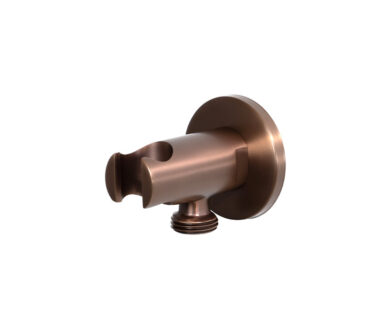 Round Outlet Brushed Bronze | Showers Miscellaneous