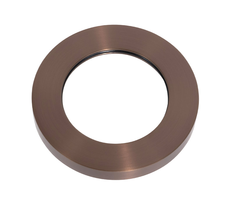 Satin/Lace Concealed Mixer Cover Plate Brushed Bronze | Coverplates